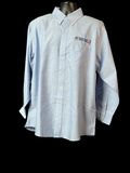 Men's Blue Card Oxford Button-Ups