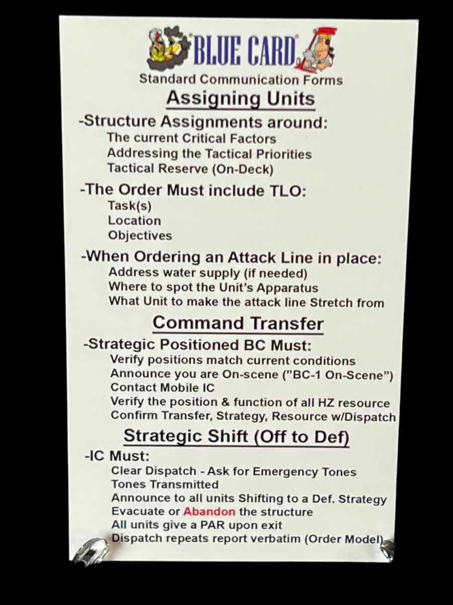 Pocket Command Communication Cards (5